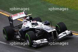 Valtteri Bottas (FIN) Williams FW35. 16.03.2013. Formula 1 World Championship, Rd 1, Australian Grand Prix, Albert Park, Melbourne, Australia, Qualifying Day.