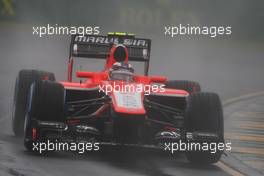 Max Chilton (GBR) Marussia F1 Team MR02. 16.03.2013. Formula 1 World Championship, Rd 1, Australian Grand Prix, Albert Park, Melbourne, Australia, Qualifying Day.