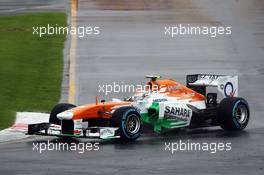Adrian Sutil (GER) Sahara Force India VJM06. 16.03.2013. Formula 1 World Championship, Rd 1, Australian Grand Prix, Albert Park, Melbourne, Australia, Qualifying Day.