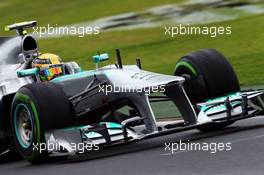 Lewis Hamilton (GBR) Mercedes AMG F1 W04. 16.03.2013. Formula 1 World Championship, Rd 1, Australian Grand Prix, Albert Park, Melbourne, Australia, Qualifying Day.