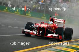 Fernando Alonso (ESP) Ferrari F138. 16.03.2013. Formula 1 World Championship, Rd 1, Australian Grand Prix, Albert Park, Melbourne, Australia, Qualifying Day.