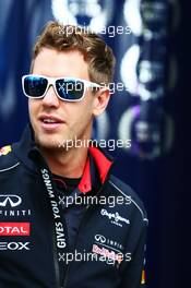 Sebastian Vettel (GER) Red Bull Racing. 16.03.2013. Formula 1 World Championship, Rd 1, Australian Grand Prix, Albert Park, Melbourne, Australia, Qualifying Day.