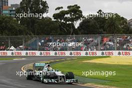Lewis Hamilton (GBR) Mercedes AMG F1 W04. 17.03.2013. Formula 1 World Championship, Rd 1, Australian Grand Prix, Albert Park, Melbourne, Australia, Race Day.