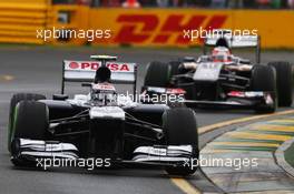 Valtteri Bottas (FIN) Williams FW35. 17.03.2013. Formula 1 World Championship, Rd 1, Australian Grand Prix, Albert Park, Melbourne, Australia, Race Day.