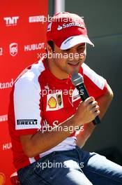 Felipe Massa (BRA) Ferrari. 14.03.2013. Formula 1 World Championship, Rd 1, Australian Grand Prix, Albert Park, Melbourne, Australia, Preparation Day.