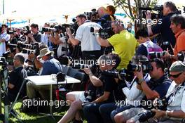 Photographers. 14.03.2013. Formula 1 World Championship, Rd 1, Australian Grand Prix, Albert Park, Melbourne, Australia, Preparation Day.