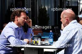 (L to R): Christian Horner (GBR) Red Bull Racing Team Principal with Adrian Newey (GBR) Red Bull Racing Chief Technical Officer. 14.03.2013. Formula 1 World Championship, Rd 1, Australian Grand Prix, Albert Park, Melbourne, Australia, Preparation Day.