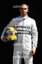 Lewis Hamilton (GBR) Mercedes AMG F1. 14.03.2013. Formula 1 World Championship, Rd 1, Australian Grand Prix, Albert Park, Melbourne, Australia, Preparation Day.