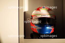 the helmet of Paul di Resta (GBR) Sahara Force India F1. 14.03.2013. Formula 1 World Championship, Rd 1, Australian Grand Prix, Albert Park, Melbourne, Australia, Preparation Day.
