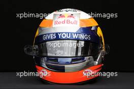 The helmet of Jean-Eric Vergne (FRA) Scuderia Toro Rosso. 14.03.2013. Formula 1 World Championship, Rd 1, Australian Grand Prix, Albert Park, Melbourne, Australia, Preparation Day.