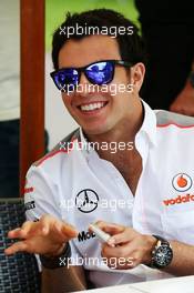 Sergio Perez (MEX) McLaren. 13.03.2013. Formula 1 World Championship, Rd 1, Australian Grand Prix, Albert Park, Melbourne, Australia, Preparation Day.