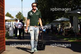 Giedo van der Garde (NLD) Caterham F1 Team. 13.03.2013. Formula 1 World Championship, Rd 1, Australian Grand Prix, Albert Park, Melbourne, Australia, Preparation Day.