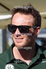 Giedo van der Garde (NLD) Caterham F1 Team. 13.03.2013. Formula 1 World Championship, Rd 1, Australian Grand Prix, Albert Park, Melbourne, Australia, Preparation Day.