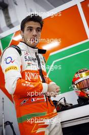 Jules Bianchi (FRA) Sahara Force India F1. 22.02.2013. Formula One Testing, Day Four, Barcelona, Spain.