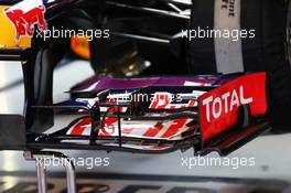 Red Bull Racing RB9 front wing detail. 22.02.2013. Formula One Testing, Day Four, Barcelona, Spain.