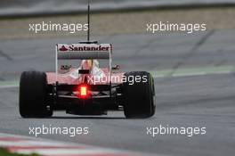 Felipe Massa (BRA) Ferrari F138. 22.02.2013. Formula One Testing, Day Four, Barcelona, Spain.
