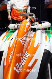 Adrian Sutil (GER) Sahara Force India VJM06. 21.02.2013. Formula One Testing, Day Three, Barcelona, Spain.