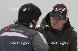 Nico Hulkenberg (GER) Sauber. 21.02.2013. Formula One Testing, Day Three, Barcelona, Spain.