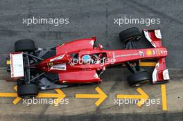 Fernando Alonso (ESP) Ferrari F138. 21.02.2013. Formula One Testing, Day Three, Barcelona, Spain.