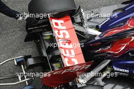 Scuderia Toro Rosso STR8 rear wing. 21.02.2013. Formula One Testing, Day Three, Barcelona, Spain.