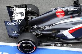 Nico Hulkenberg (GER) Sauber C32 rear suspension detail. 21.02.2013. Formula One Testing, Day Three, Barcelona, Spain.