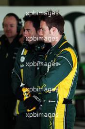 Giedo van der Garde (NLD) Caterham F1 Team. 21.02.2013. Formula One Testing, Day Three, Barcelona, Spain.