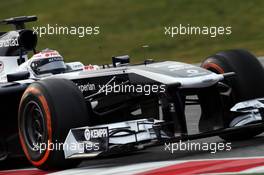 Valtteri Bottas (FIN) Williams FW35. 21.02.2013. Formula One Testing, Day Three, Barcelona, Spain.