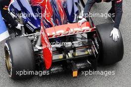 Red Bull Racing RB9 rear wing. 21.02.2013. Formula One Testing, Day Three, Barcelona, Spain.