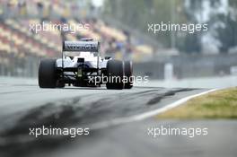 Valtteri Bottas (FIN) Williams FW35. 21.02.2013. Formula One Testing, Day Three, Barcelona, Spain.