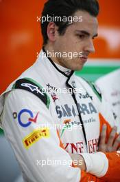 Adrian Sutil (GER) Sahara Force India F1. 21.02.2013. Formula One Testing, Day Three, Barcelona, Spain.