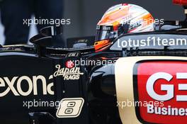 Romain Grosjean (FRA) Lotus F1 E21. 21.02.2013. Formula One Testing, Day Three, Barcelona, Spain.