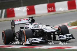 Valtteri Bottas (FIN) Williams FW35. 21.02.2013. Formula One Testing, Day Three, Barcelona, Spain.