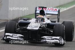 Pastor Maldonado (VEN) Williams FW35. 21.02.2013. Formula One Testing, Day Three, Barcelona, Spain.