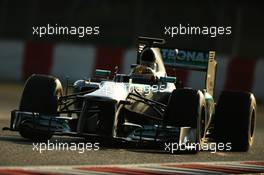 Lewis Hamilton (GBR) Mercedes AMG F1 W04. 20.02.2013. Formula One Testing, Day Two, Barcelona, Spain.