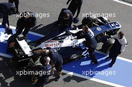 Valtteri Bottas (FIN) Williams FW35. 20.02.2013. Formula One Testing, Day Two, Barcelona, Spain.