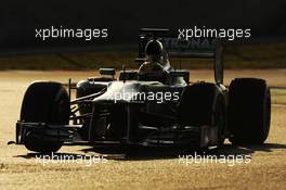 Lewis Hamilton (GBR) Mercedes AMG F1 W04. 20.02.2013. Formula One Testing, Day Two, Barcelona, Spain.