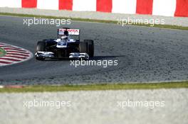 Valtteri Bottas (FIN) Williams FW35. 20.02.2013. Formula One Testing, Day Two, Barcelona, Spain.