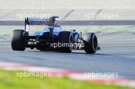 Valtteri Bottas (FIN) Williams FW35. 20.02.2013. Formula One Testing, Day Two, Barcelona, Spain.