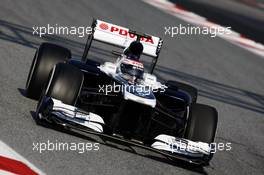 Valtteri Bottas (FIN) Williams FW35. 20.02.2013. Formula One Testing, Day Two, Barcelona, Spain.