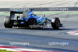 Lewis Hamilton (GBR) Mercedes AMG F1 W04. 20.02.2013. Formula One Testing, Day Two, Barcelona, Spain.