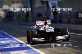 Valtteri Bottas (FIN) Williams FW35. 20.02.2013. Formula One Testing, Day Two, Barcelona, Spain.