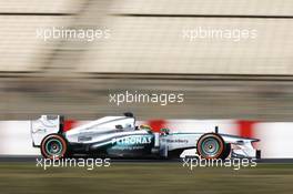 Lewis Hamilton (GBR) Mercedes AMG F1 W04. 20.02.2013. Formula One Testing, Day Two, Barcelona, Spain.