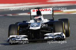 Valtteri Bottas (FIN) Williams FW35. 20.02.2013. Formula One Testing, Day Two, Barcelona, Spain.