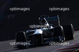 Lewis Hamilton (GBR) Mercedes AMG F1 W04. 20.02.2013. Formula One Testing, Day Two, Barcelona, Spain.