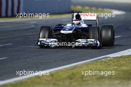 Valtteri Bottas (FIN) Williams FW35. 20.02.2013. Formula One Testing, Day Two, Barcelona, Spain.