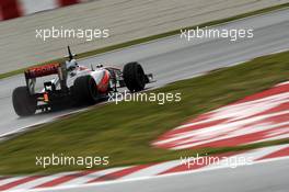 Jenson Button (GBR) McLaren MP4-28. 01.03.2013. Formula One Testing, Day Two, Barcelona, Spain.