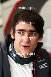 Esteban Gutierrez (MEX) Sauber. 01.03.2013. Formula One Testing, Day Two, Barcelona, Spain.