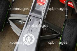 Sauber C32 front suspension. 01.03.2013. Formula One Testing, Day Two, Barcelona, Spain.