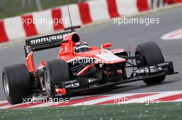 Max Chilton (GBR) Marussia F1 Team MR02. 01.03.2013. Formula One Testing, Day Two, Barcelona, Spain.