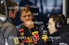 Sebastian Vettel (GER) Red Bull Racing. 01.03.2013. Formula One Testing, Day Two, Barcelona, Spain.